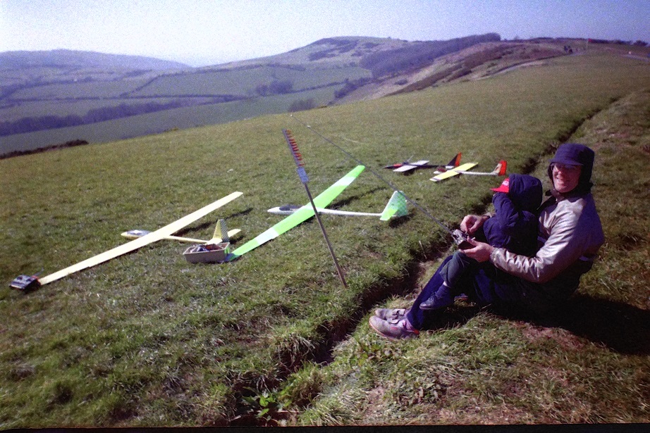 David Bicker with son 1994-5 Picnic Site